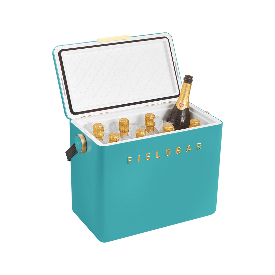 Cooler Box Set & Bottle /  Bazaruto Blue